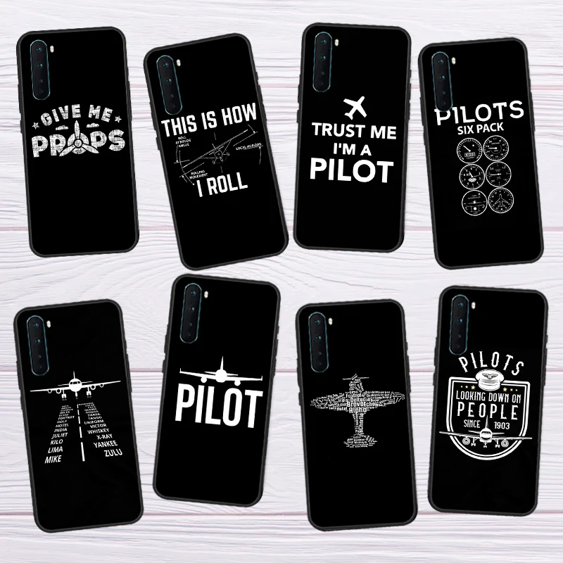 Airplane Pilot For Realme 10 Pro Plus GT Neo 5 3T C55 C35 C33 C31 C30 C21Y OnePlus 11 Nord CE 2 3 Lite Case