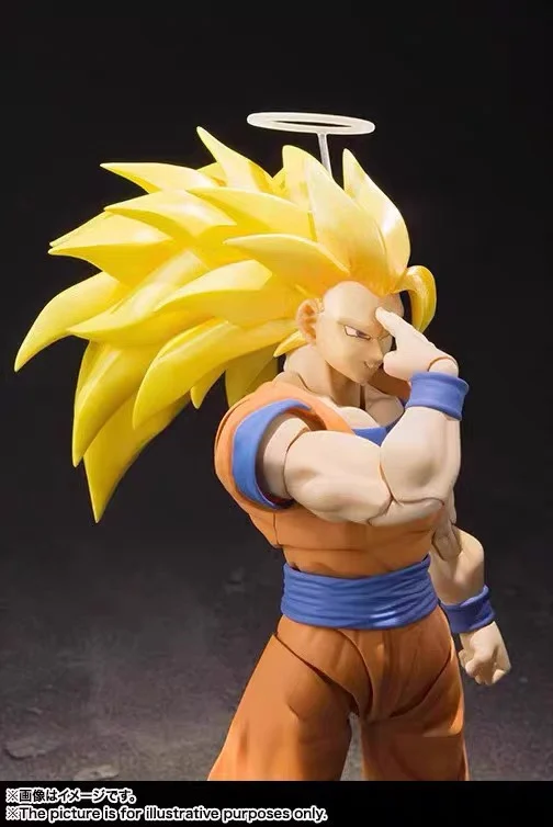 Bandai shf dragon ball sohn goku super saiyan 3 super drei goku spot dragon ball z