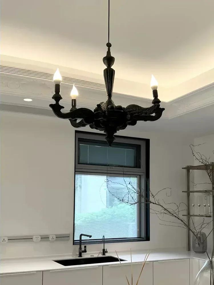 Modern Broken Art Design Chandelier Gothic Style Home-applicant Elegant LED Dimmable Hanging Lamps For Living Room