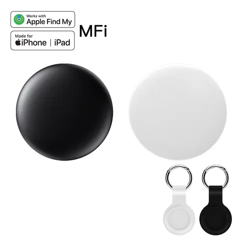 GPS Tracker for Car,Mini Trackers Device with Weatherproof Magnetic Case-No Monthly Fee-Best Hidden GPS Trackers,Anti-lost Device,Works with Apple Find My  fathersdaygift