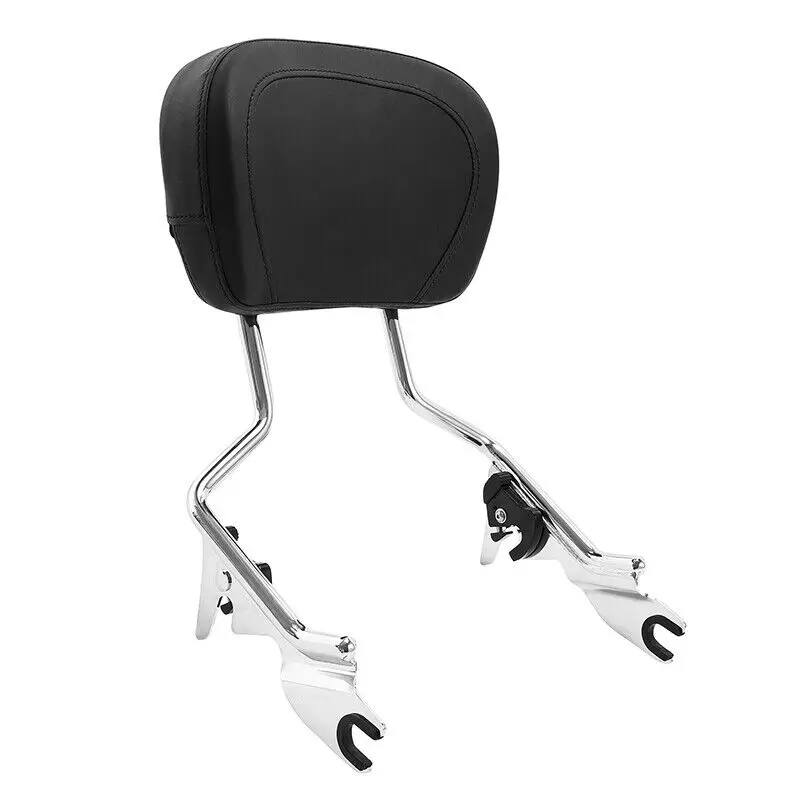 Motorcycle Detachable Passenger Backrest Sissy Bar For Harley Touring Road King 2009-2023