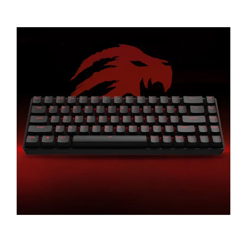 2026FGG MADLIONS Fire68 MAD 60HE MAD60HE محور مغناطيسي أسود 60% سلكي مغناطيسي Po Switch PRO لوحة مفاتيح الألعاب الميكانيكية 68 مفتاحًا #4