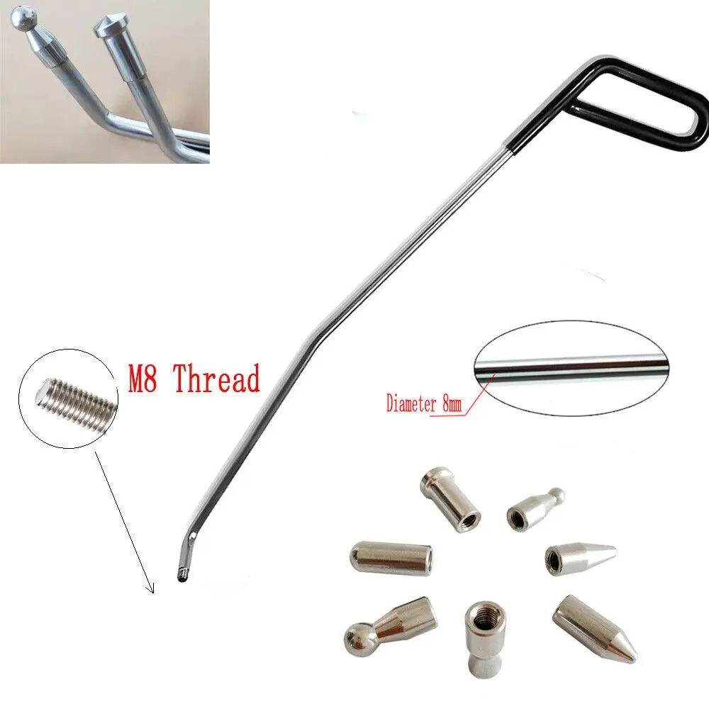 Auto Body Putter Hail Stainless Steel Repair Pen Tip Kit Paintless Restoration Car Dent Removal Strike Tool mypads для bq 5512l strike forward 114827