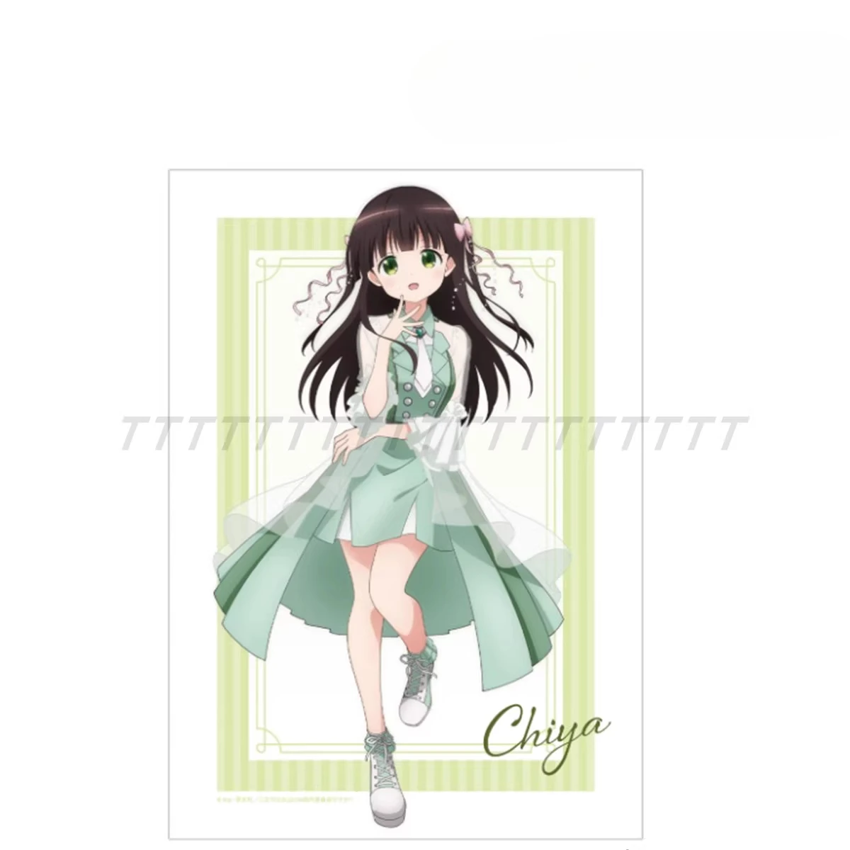 Gra Kirima Sharo Hoto Kokoa Kafuu Chino Tedeza Rize Ujimatsu Chiya Akrylowy Stojak Lalka Figurka Anime Model Cosplay Zabawka Prezent