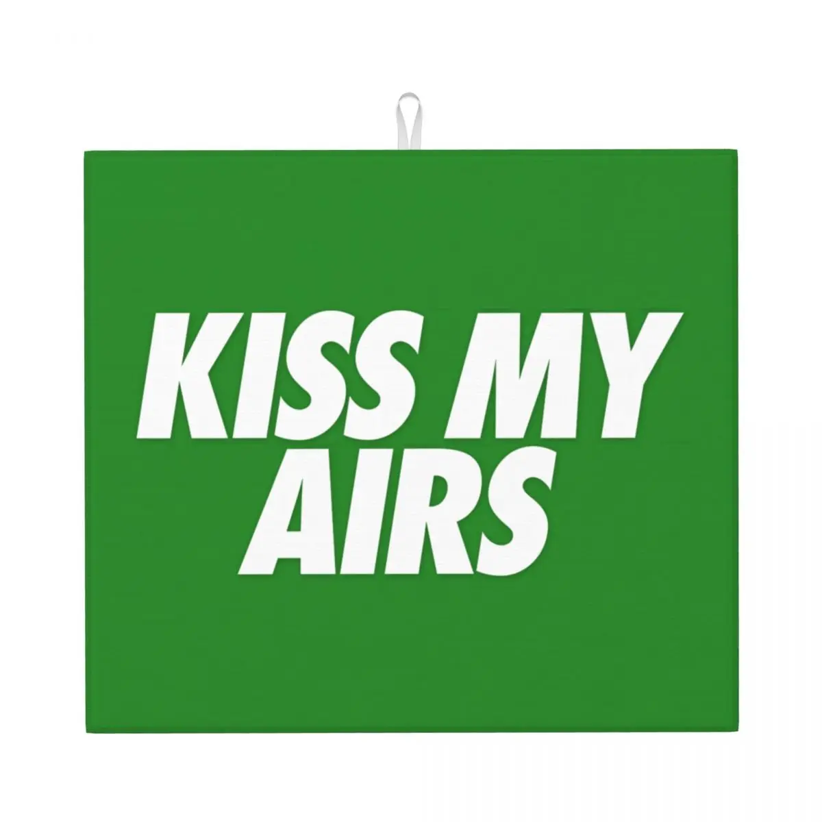 Kiss My Airs Dish Drying Pad Custom Absorbent Microfiber Fast Dry Drainer Mats