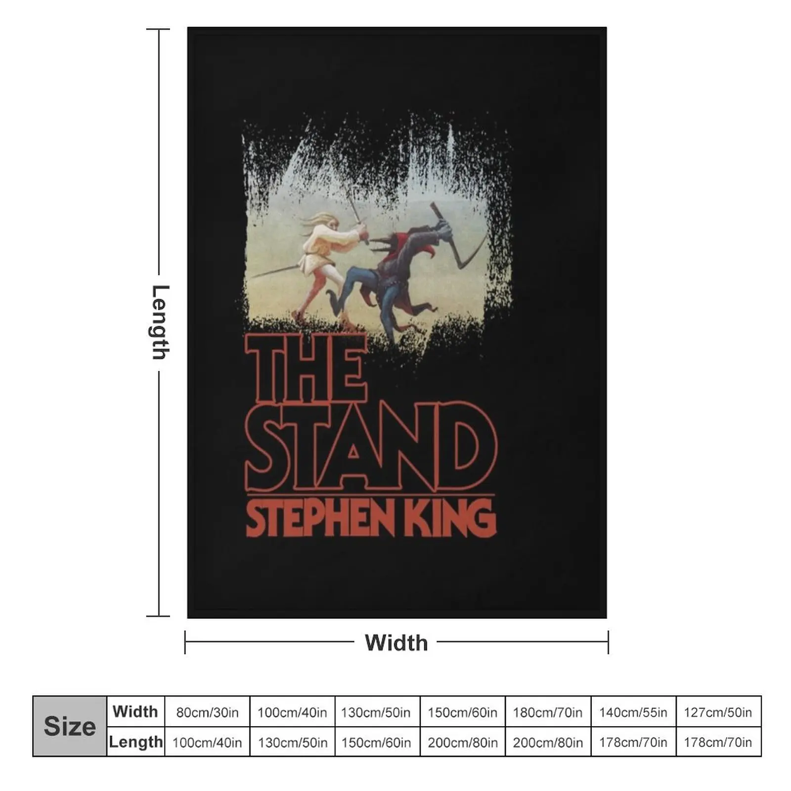 The Stand - King First Edition Series Throw Blanket Cute Decorative Sofas Blankets