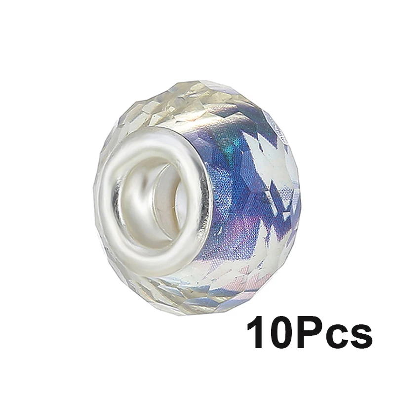 10Pcs/Lot 45 Styles Murano Crystal Glass Beads Fit Original DIY Charms Brand Bracelet Necklaces Women Jewelry Gift Wholesale