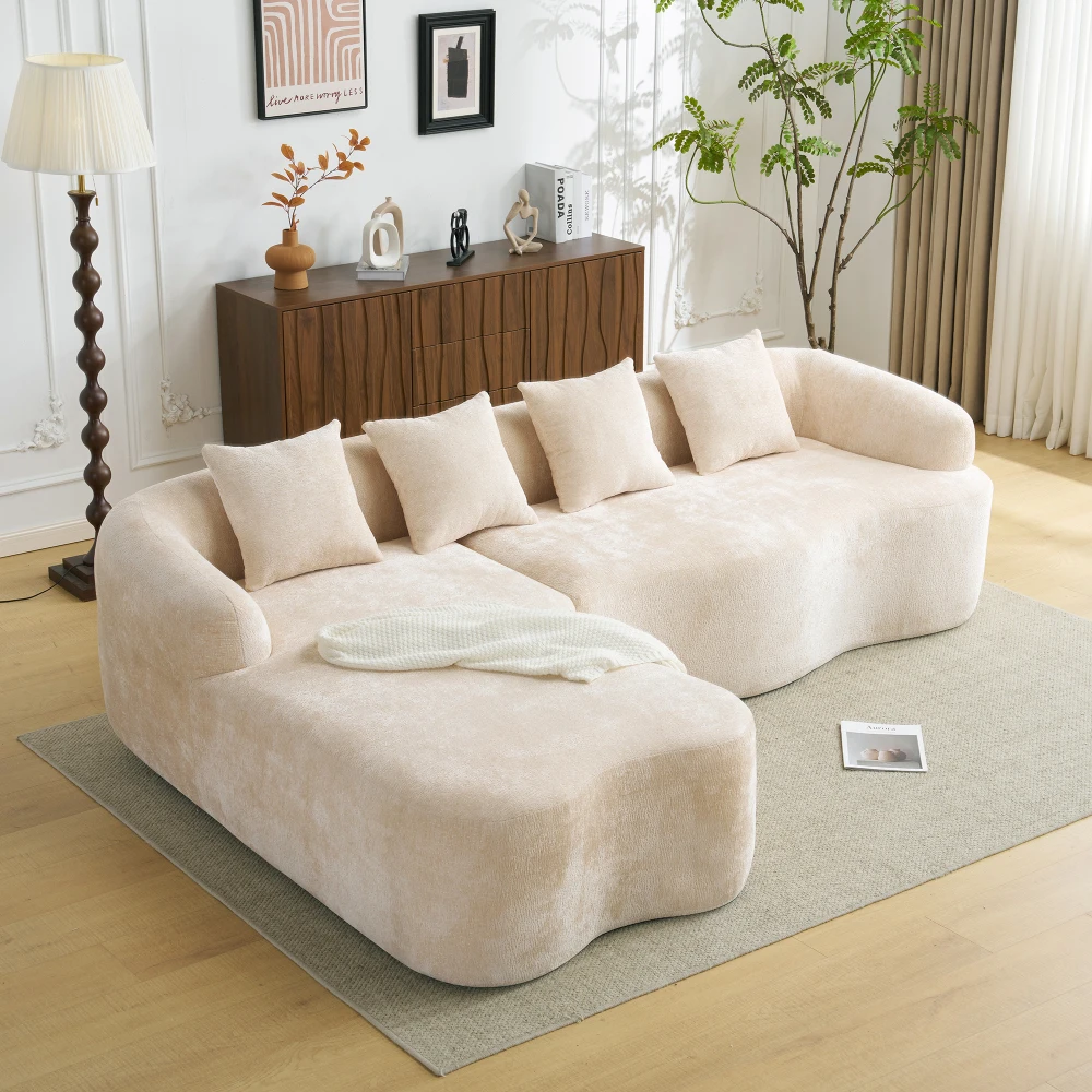 

！@2025 Curved Sofa Satisfaction Guarantee Factory Best Price Home Compression Living Room Furniture Sectional Couch