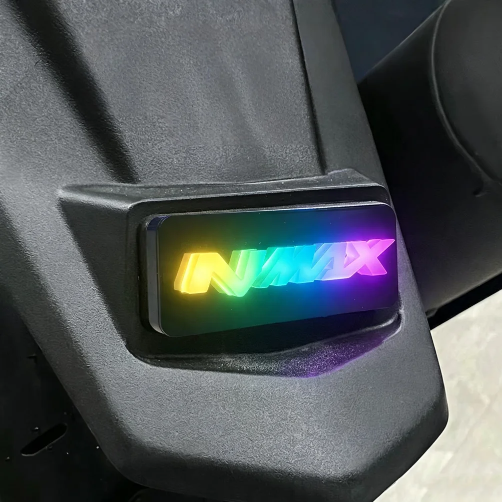 Motorcycle 3D Tank Emblem Stickers N-MAX Logo Decals Applique For Yamaha NMAX N MAX N-MAX 155 250 400 125 waterproof