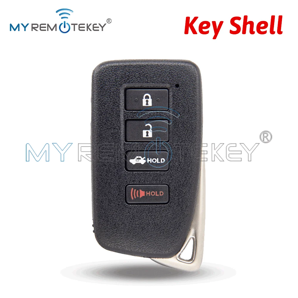 

REMTEKEY Smart key shell case 4 button for Lexus ES350 GS350 GS450h 2013 2014 HYQ14FBA
