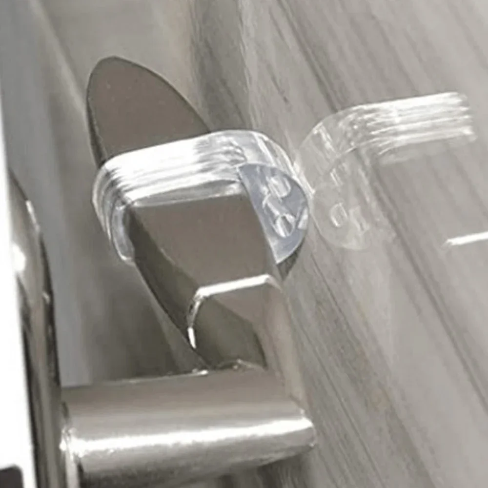 1/10Pcs Door Stops Silicone Door Handle Buffer Wall Protection Doorknob Bumper Furniture Protected Crash Pads Shockproof Rings