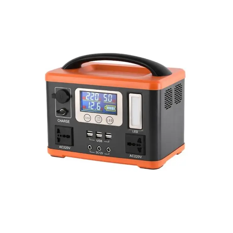 500W Outdoor Mobile Energy Storage Power Supply, 110V US Standard, Fire Prevention Blackout Solar Emergency Station