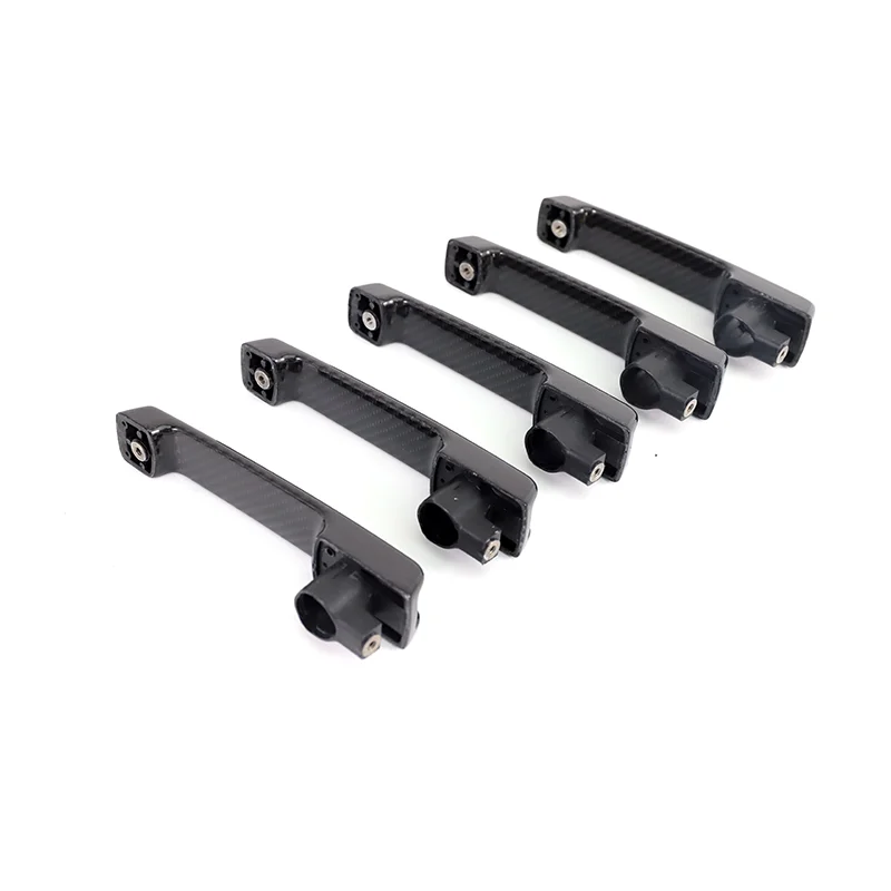 New Production G CLASS Replacement Dry Carbon Fiber Grooved Door Handle Cover W463  W464 Car Accessories Auto Body Systems Parts