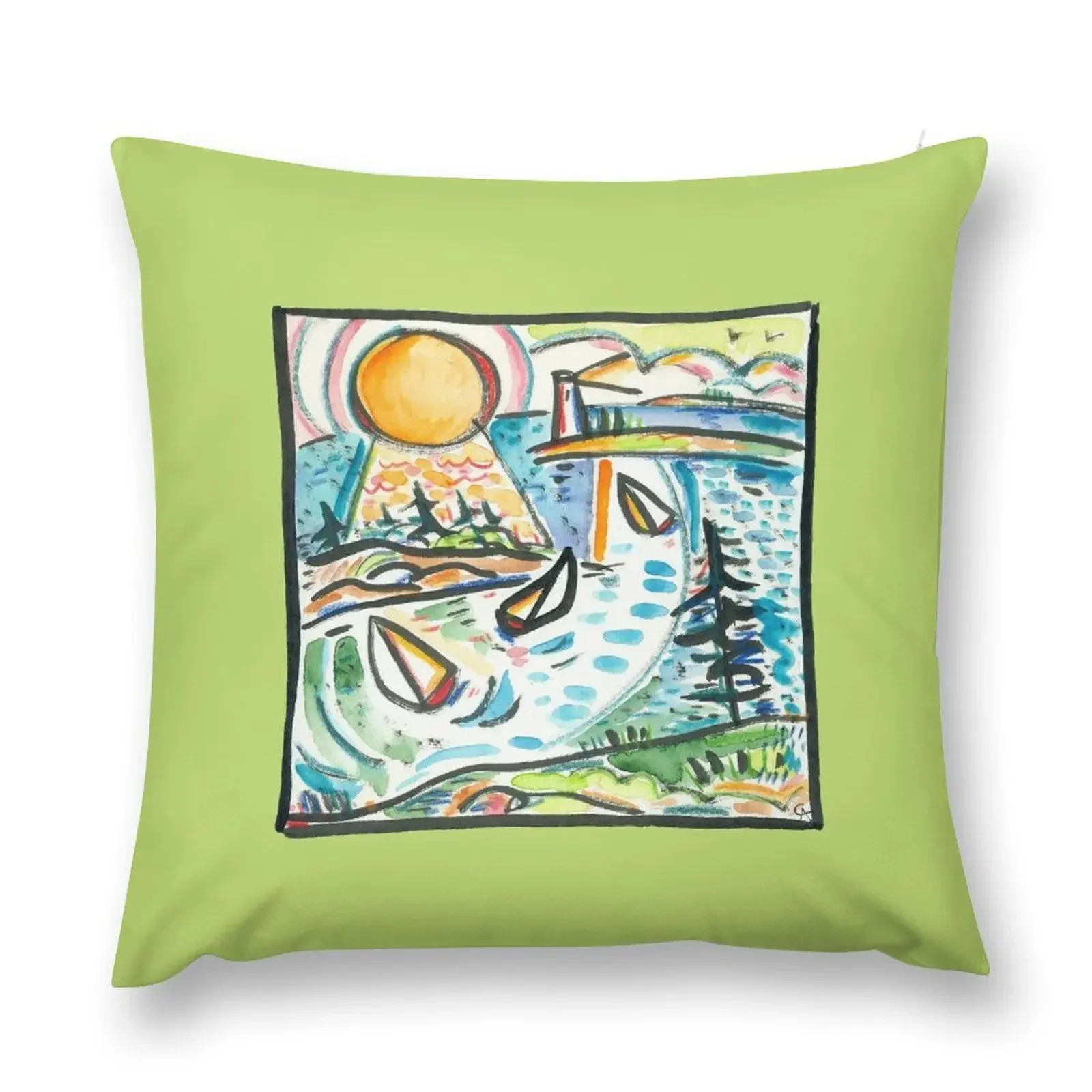 Morning Swoops In! Throw Pillow Pillowcases For Pillows Pillowcases Sofa Cushion Pillow Case Christmas pillow