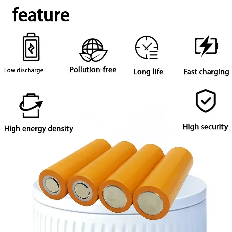 100% New INR21700-50T 3.7V 4.0Ah Rechargeable Batteries Li-Ion Battery Universal for Power Tools Flashlights Bicycles E-Devices