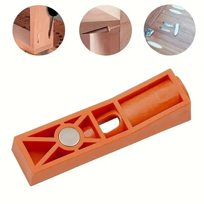 Woodworking Oblique Hole Locator Pocket Hole Angle Drill Guide Hole Punch Locator Set DIY Carpentry Tool