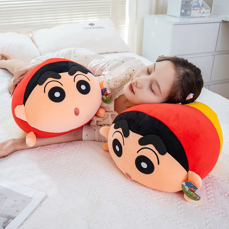 35cm crayón Shin-chan juguete de peluche crayón Shin-chan muñeco de peluche Anime peluches almohada cojín acompañar muñecas regalo de Navidad