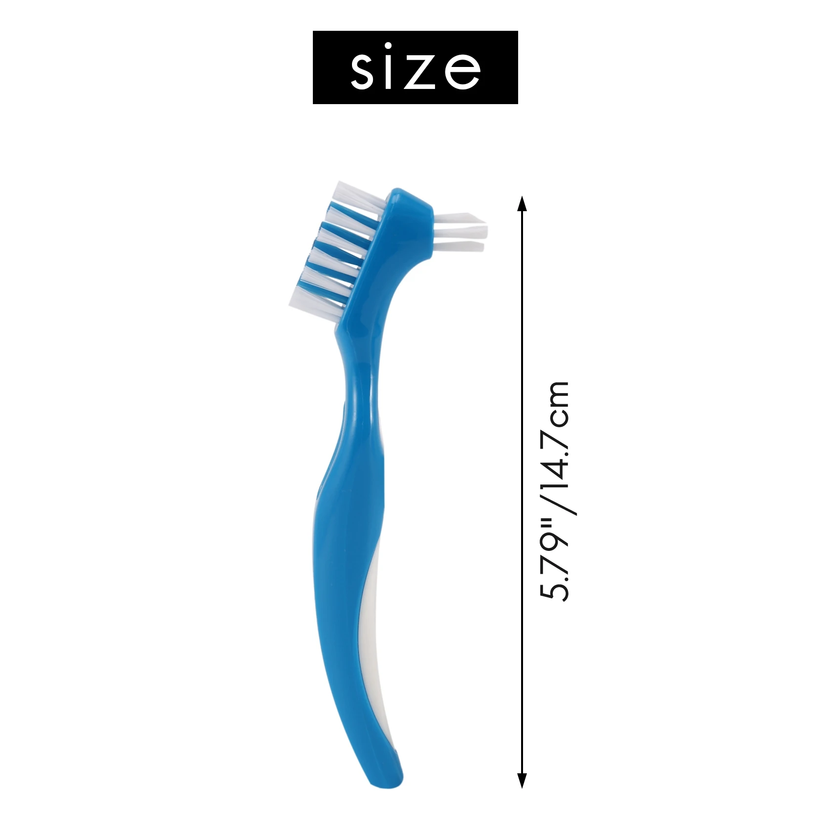 12 pacote escova de dentadura dura escova de limpeza de dentadura escova de dentes falsos escova de dentes