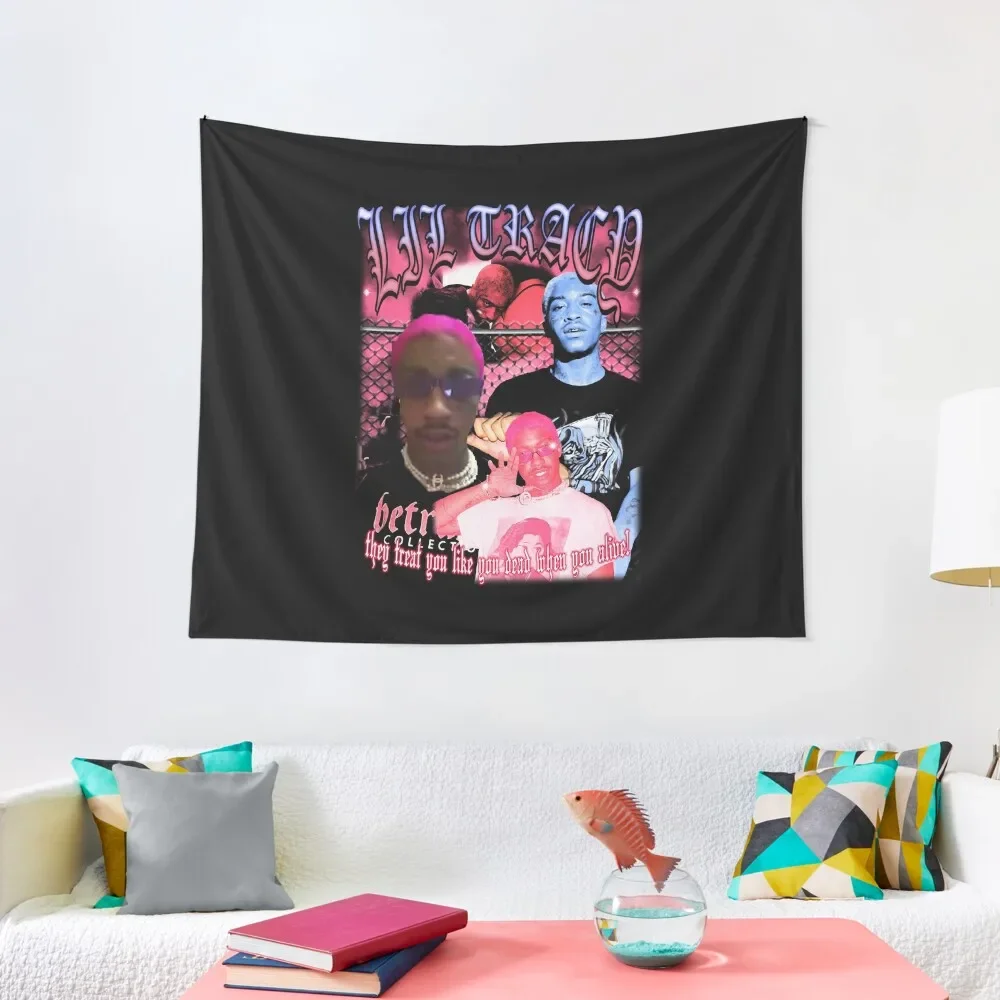 

Lil Tracy They Treat You Like You Dead When You Alive! Tapestry Anime Decor Bathroom Decor Room Decoration Korean Style Tapestry