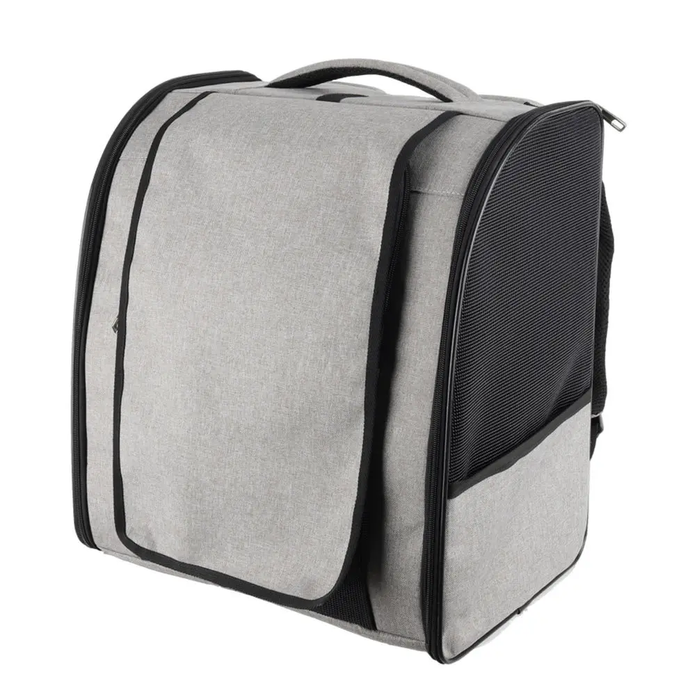 

Portable Pet Backpack Breathable Cat Carrier Bag Durable Oxford Cloth Material Adjustable Straps Safe Travel Picnic Outgoing
