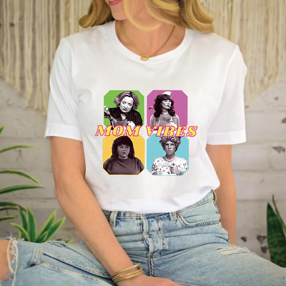90’s Mom Vibes T Shirt Mom Vibes Tshirt 90s TV Moms Shirts Mama Graphic Tees Mom Life Tops Mom Gifts Unisex Short Sleeve Shirts
