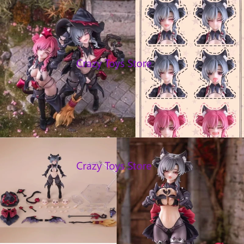 

In Stock Dimensional Embodiment Machine Girl Trainee Witch Xingchuan Cat 1/12 Handmade Toy Collectible Gift in stock