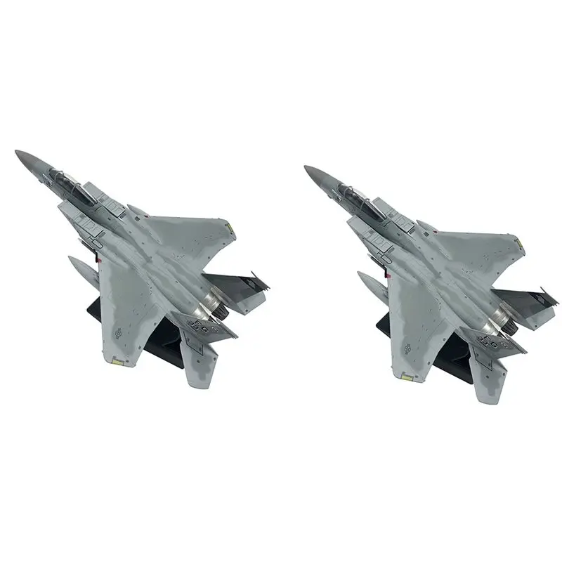 B05C-2X 1/100 Scale Diecast Airplanes F15 Eagle American Navy Airplanes Model For Collection Gift Home Living Room Decor
