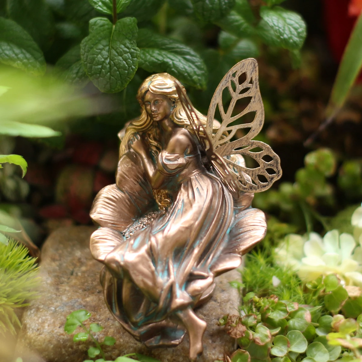 Estatua de hada de resina, dec - Home Office Cozy reseña y precio