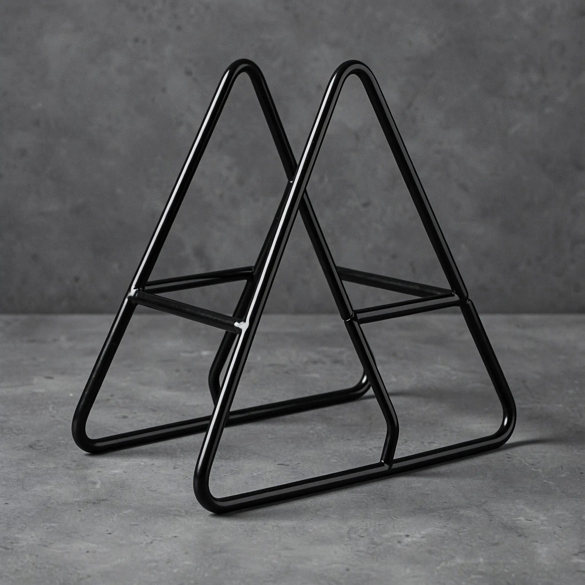 Kitchen Gadgets Rack Storage - Iron Coaster Holder Storage Rack Black