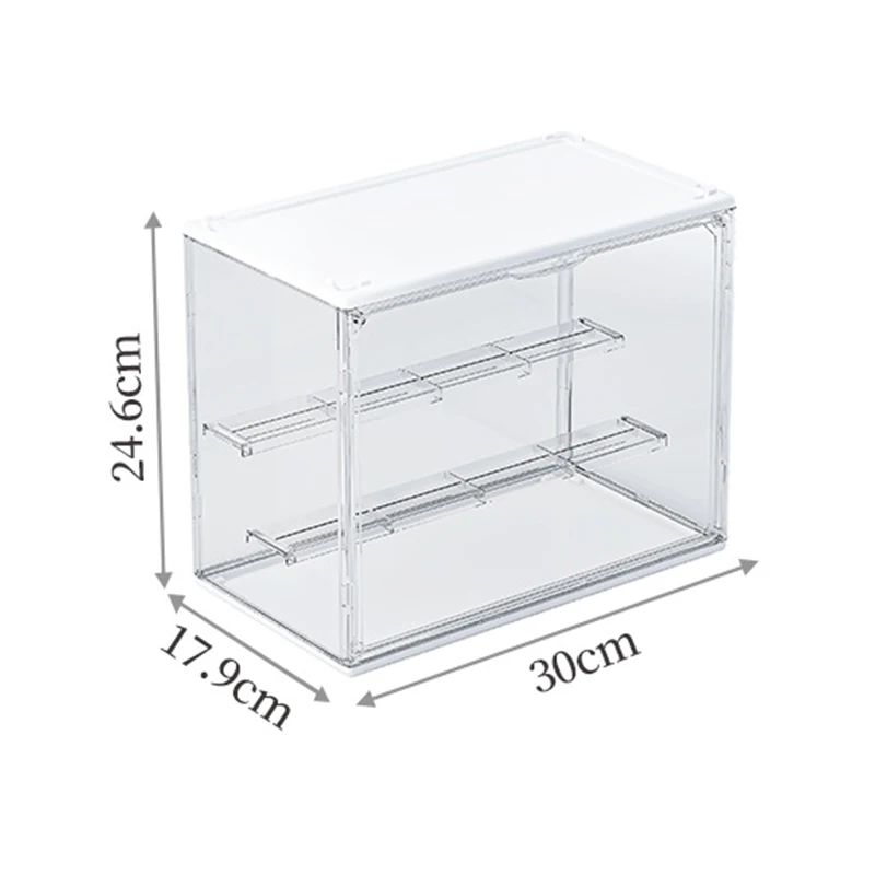 1 قطعة عرض أكريليك لشخصيات قابلة للجمع وصندوق عرض واضح ألعاب ديكور غرفة جمالية ديكور المنزل ديكور الرف  #6