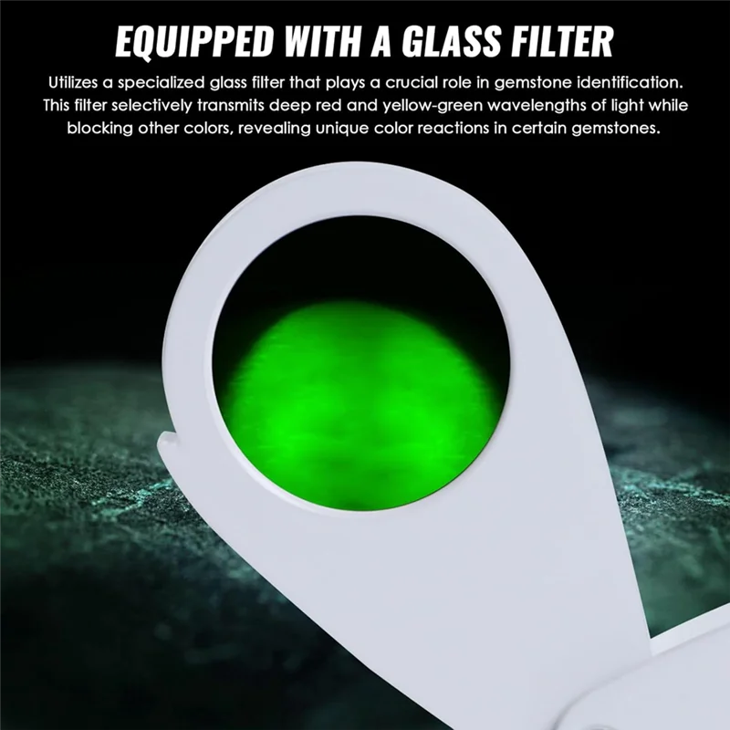 

Filter For Gemstone Identification Quickly Distinguish Emeralds, Rubies, Sapphires
