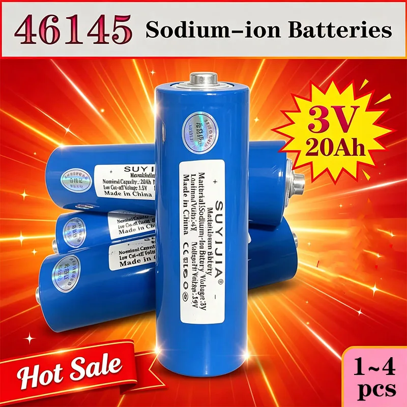 3.2V 20Ah LiFePO4 Battery C33 C40 Grade A Lithium Iron Phosphate Cell DIY 12V 24V E-Tools Motorcycle Car Motor Modification