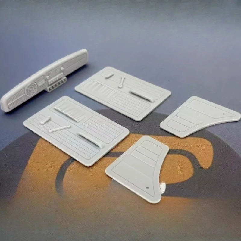 Simulated Central Control Instrument Interior Panel Waterproof Interior Decoration Parts for Tamiya Golden Beetle Sand Scorcher