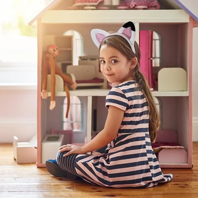 جديد الترتر لطيف آذان القط عقال الأطواق الشعر للنساء الفتيات Kawaii الكرتون غطاء الرأس الإبداعية تأثيري اكسسوارات هدية عيد ميلاد #5