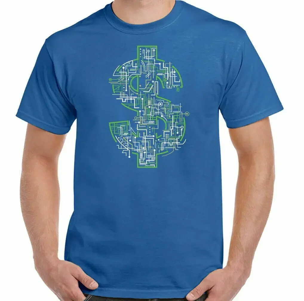 Funny Money Dope Money Cash Dope Swag Electric Dollar Sign T-Shirt. Summer Cotton O-Neck Short Sleeve Mens T Shirt New S-3XL