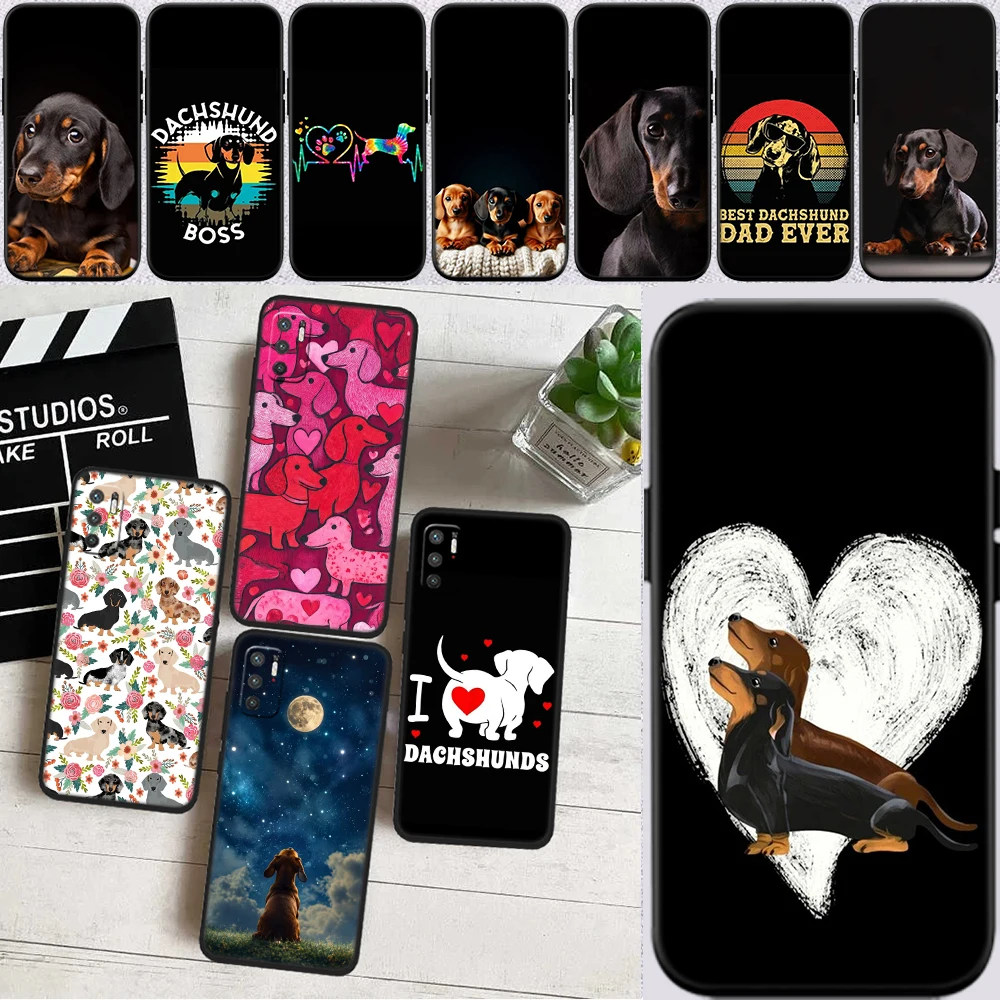 EY5 Dachshund Dog Phone Case for Samsung Galaxy S26 Ultra FE Pro A05 A05S A06 A16 A20 A27 S10 Plus S10e S10+