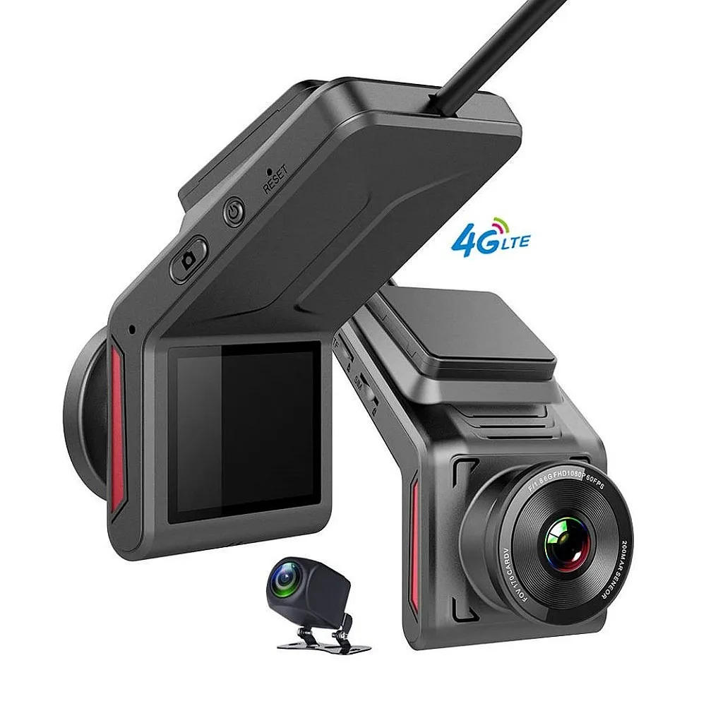 New 4G WiFi Hidden Dash Cam Full HD Night Vision 24H Parking Monitor