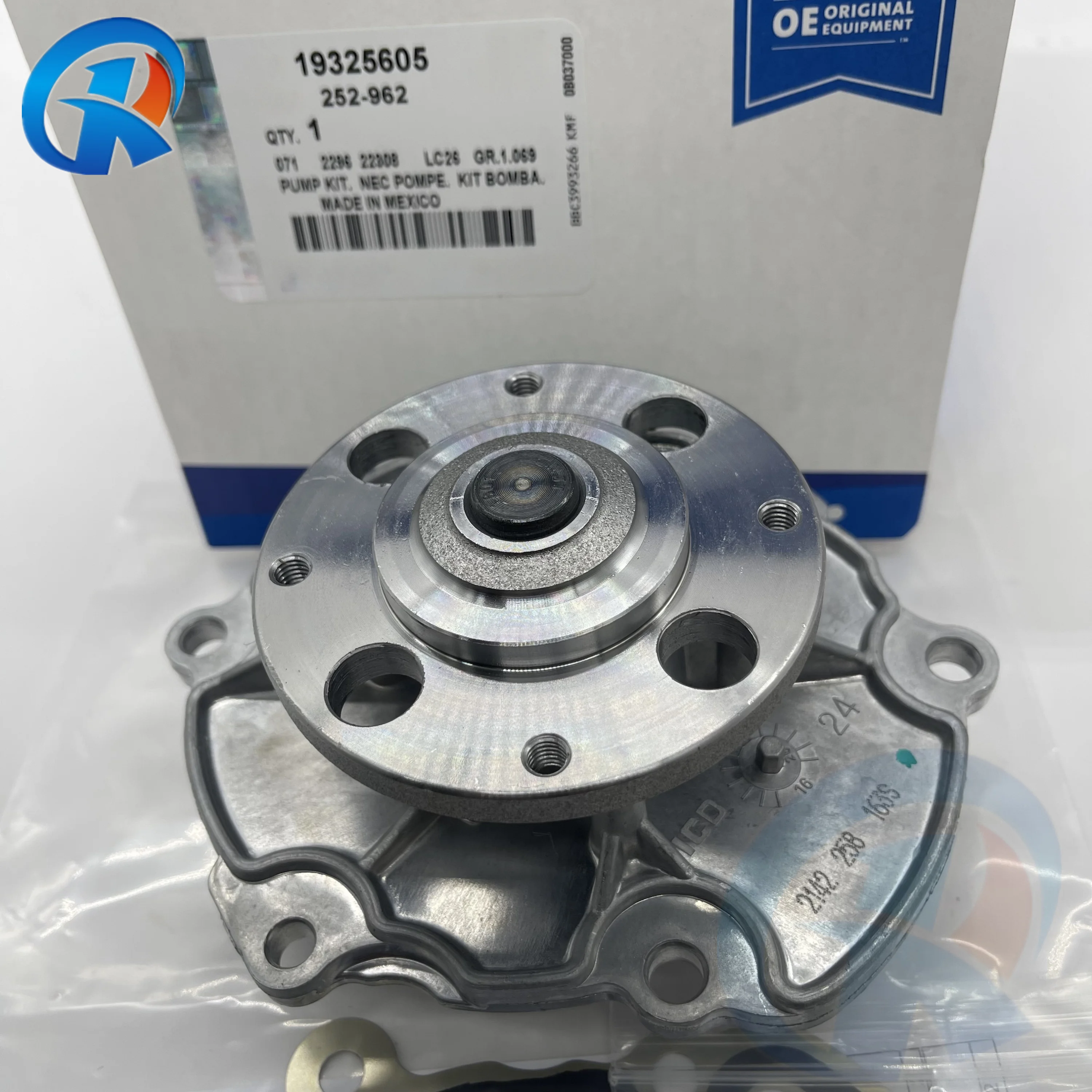 19325605 252-962 Engine Water Pump for Chevrolet Buick GMC Jimsey ACADIA Canyon Terrain 3.0L 3.6L