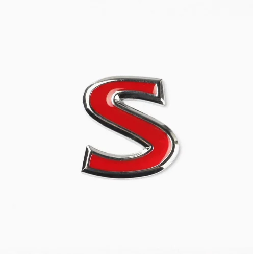 

3D Metal S Logo Car Styling Sticker Rear Trunk Emblem Badge Decals For Infiniti IPL Q50 Q50S Q50L G37 Q30 Q70 G25 QX70 FX35 FX37