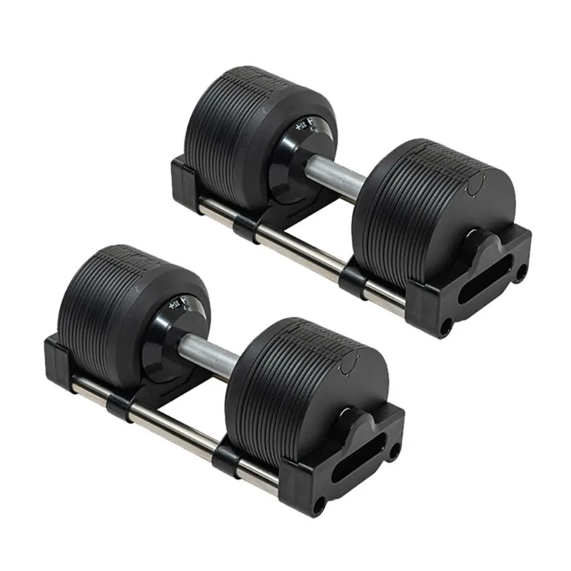 

Popular Adjustable Dumbbell 40kg Iron and Cast Iron Equipment Custom Design for Strength Training Professional Home Gym Gear