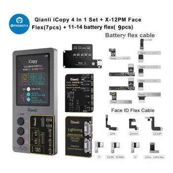 QianLi iCopy Plus 2.2 mit Batterieketektions-Verbindungsplatine für iPhone X 11 12 13 14 15 Uhr Vibration/Touch EPROM Face ID Repair