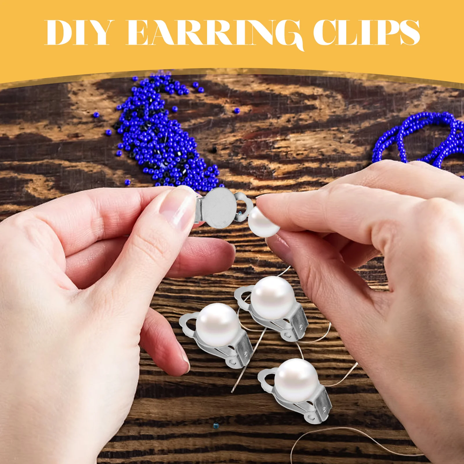 

100 Pcs Piercing Earrings Clips Women Jewelry Teens Accessories Classic Ear Clip Color Valentine Christmas Gift