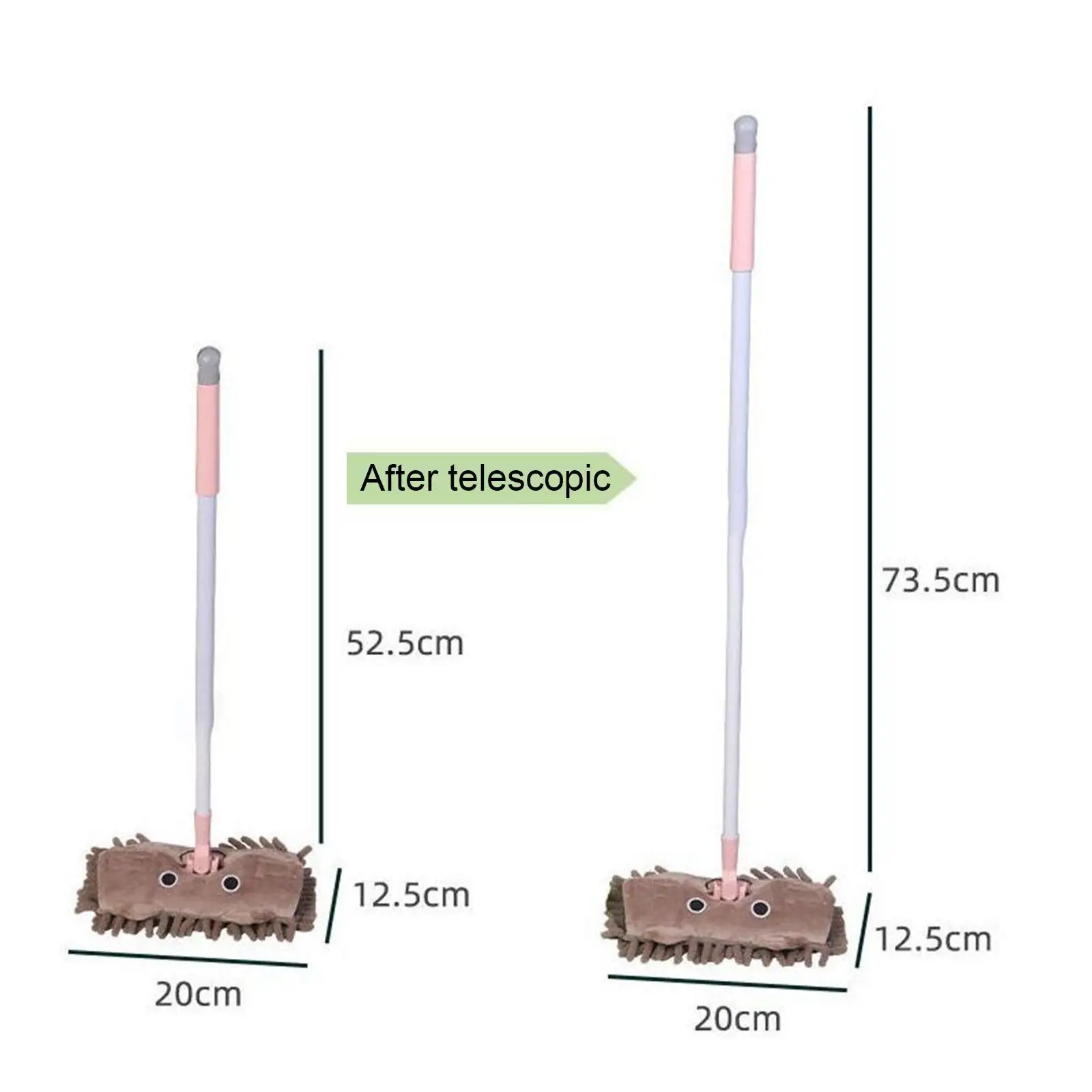 어린이용 미니 걸레 장난감, 가상 놀이, 가사 청소 도구, 작은 걸레, 상상력