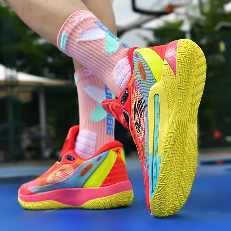 2023 nowych mężczyzna Streetball buty do koszykówki kulturalne trampki odporne na zużycie antypoślizgowe sportowe trampki treningowe męskie buty