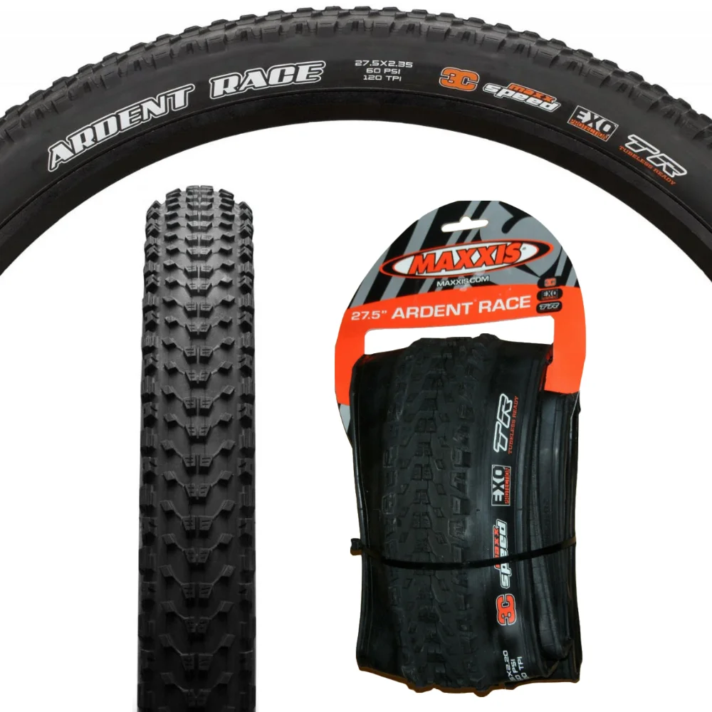 MAXXIS ARDENT RACE M329RU 27’’x2.35 29x2.2/2.35: 2.35 2 Boyutu İçin En İyi Dağ Bisikleti Lastiği Değerlendirmesi