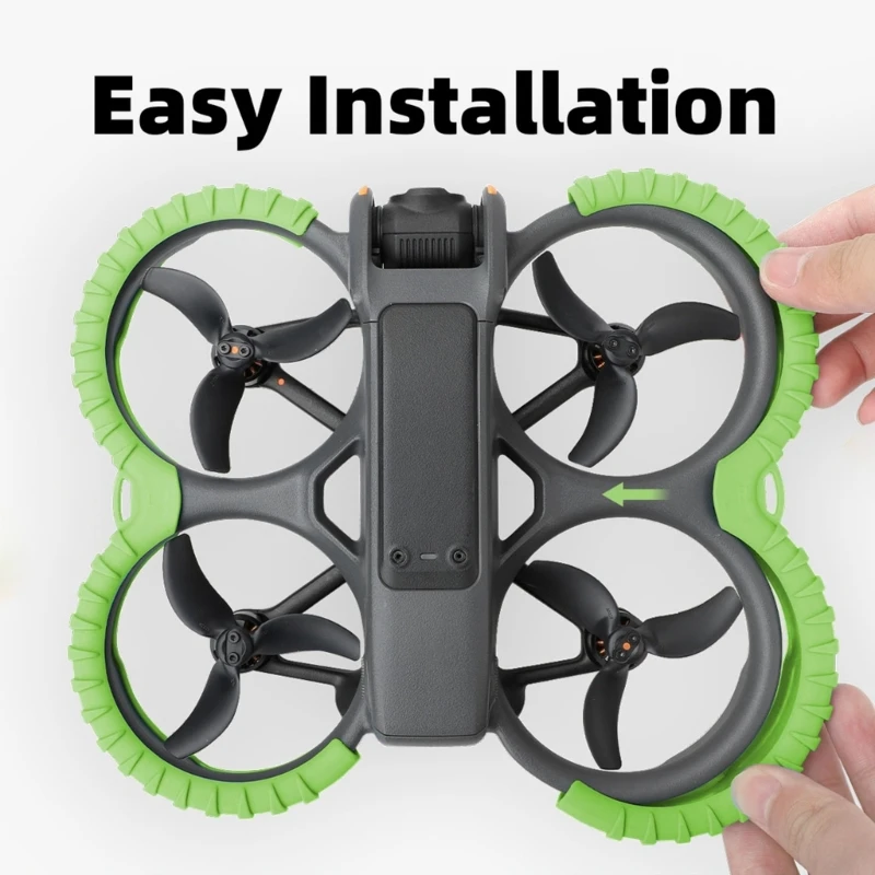 Fully Enclosed Propellers Protector for AVATA 2 Easy to Use Great Defense Protector Perfect for Outdoor Use and Work 896C