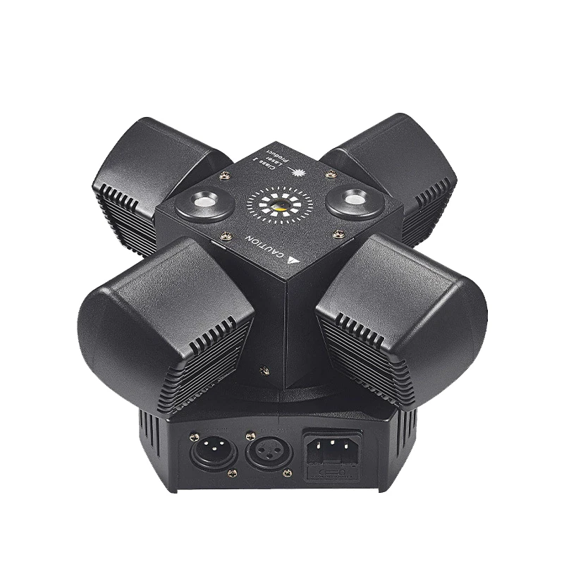 Remote Control LED Beam Moving Head Light DMX Red&Green Laser Amber Flash Effect Lighting DJ Disco Nightclub Party  Stage Lights