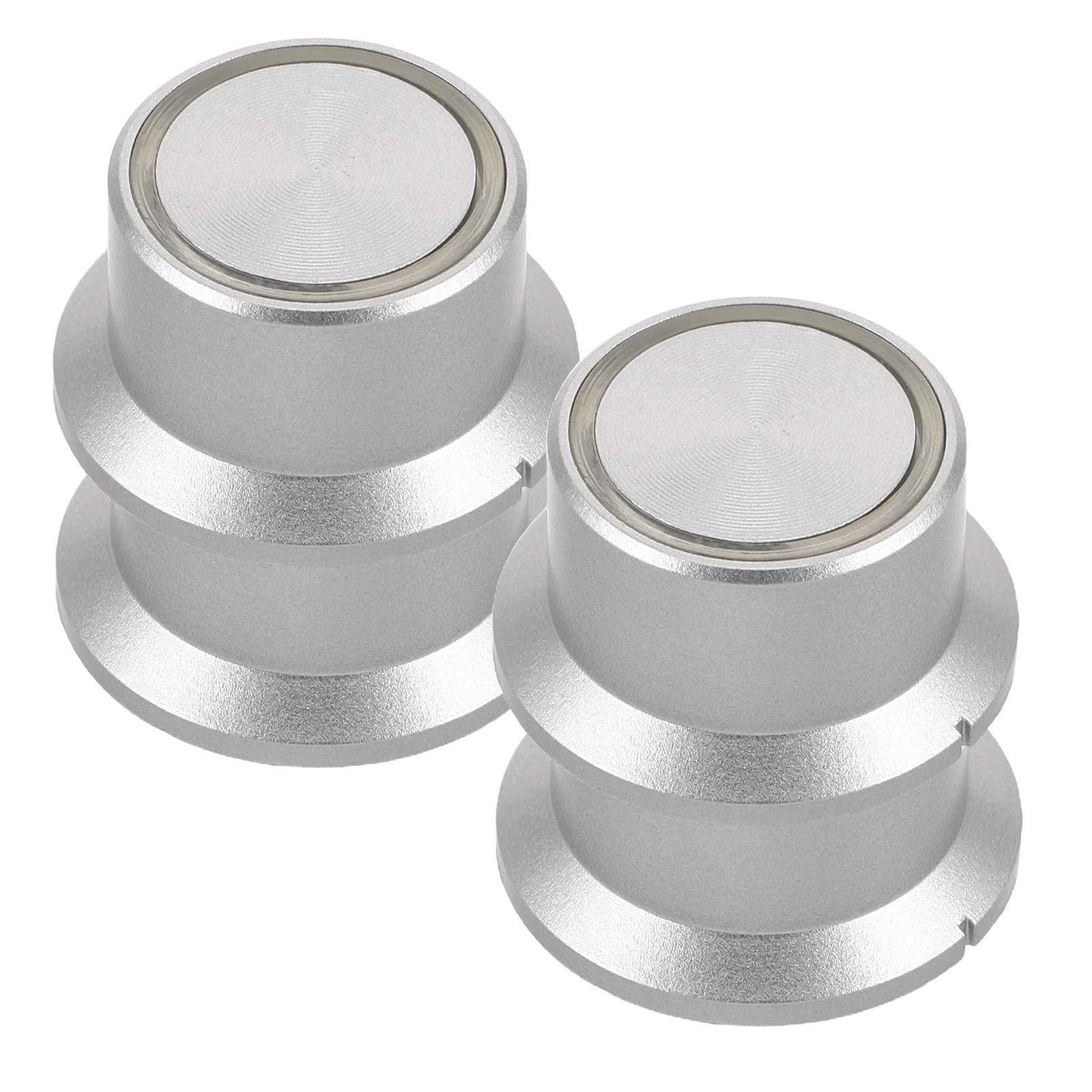 

4Pcs Audio Volume Control Knob Translucent Rotary Potentiometer Hat Shaped Amplifier Mixer Speaker Potentiometer Replacement