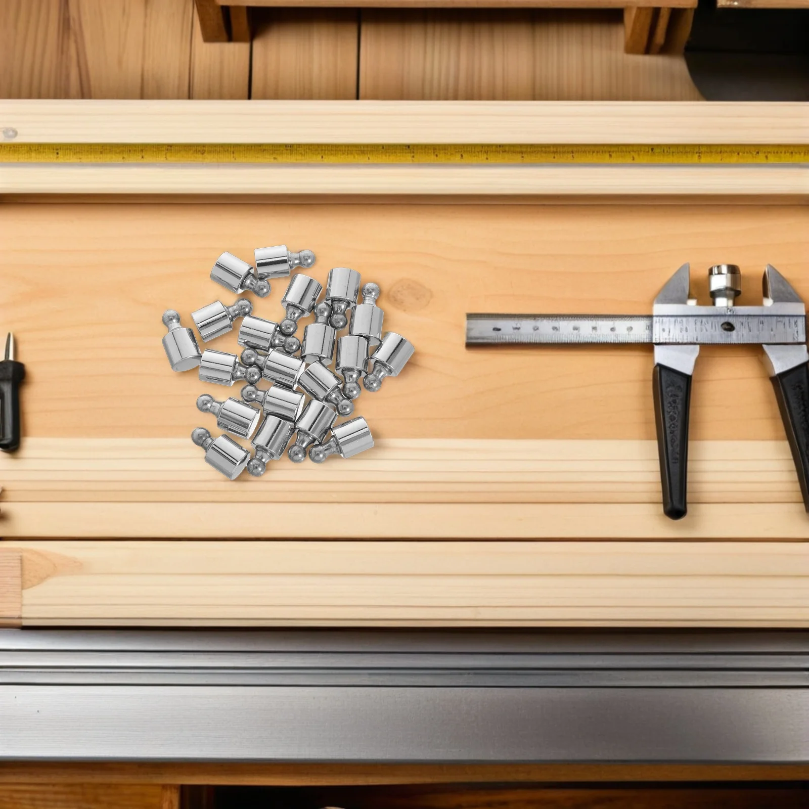 

20Pcs 10g Calibration Weights Chrome Portable Precision Lab Scale Adjustment Gram Weights Set Weight Scale Laboratory Scales