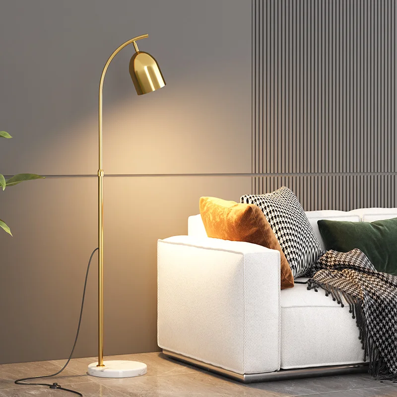 nordico vertical led floor lamp simples e luxuoso lampada de leitura sala de estar sofa quarto cabeceira leitura 01